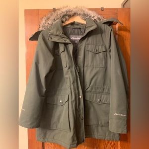 Eddie Bauer Women’s XL Winter Field Jacket Army Field Inspired
